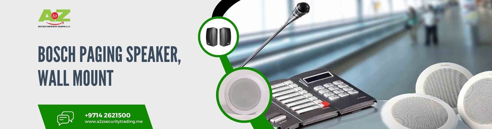 PAGING SPEAKER_WALL MOUNT, Paging Commercial Sound