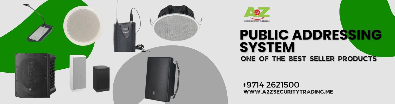 Public-Addressing System in Dubai, Security Products Seller