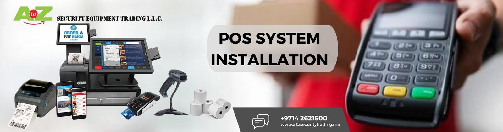 POS System Installation company Dubai - A2ZSecurirtTrading