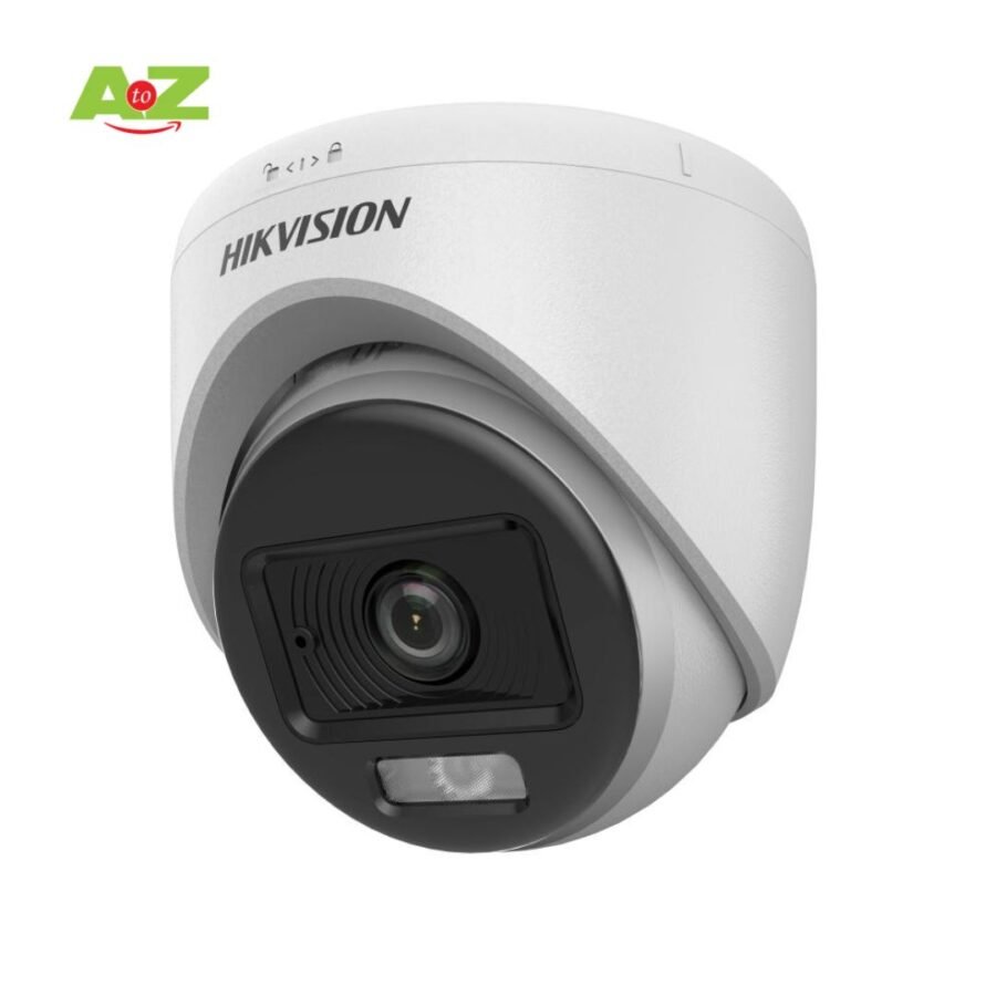 DS-2CE70KF0T-LPFS 3K ColorVu Smart hybrid light Indoor Fixed Turret Camera