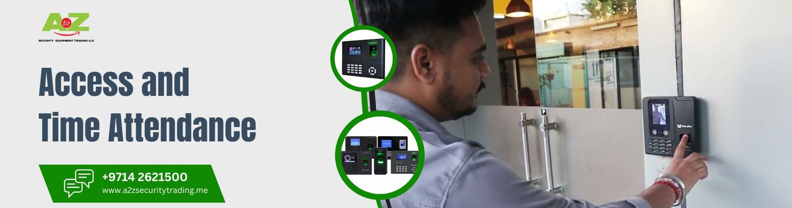 Access and Time Attendance | Access and Time Attendance | A to Z Security Equipment Trading LLC August 2025