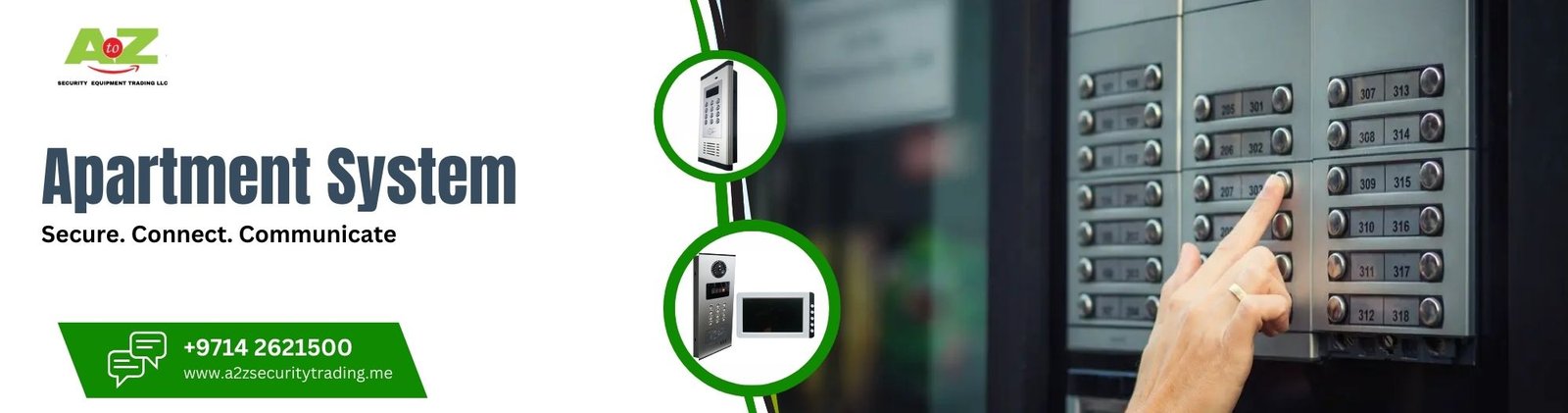 Apartment System | Apartment System | A to Z Security Equipment Trading LLC August 2025