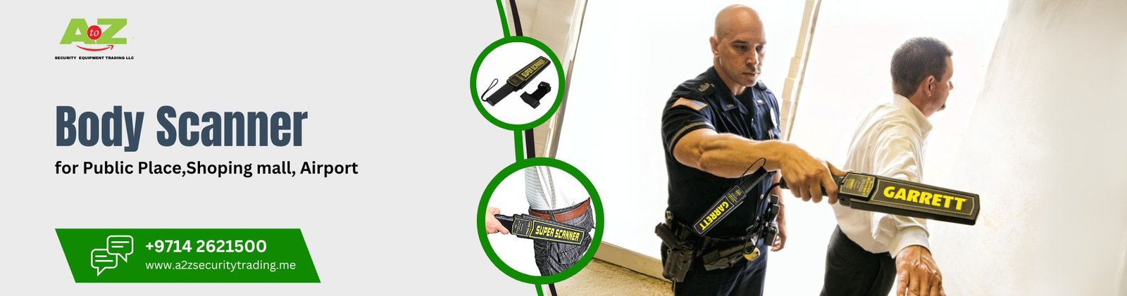 Body Scanner | Body Scanner | A to Z Security Equipment Trading LLC August 2025
