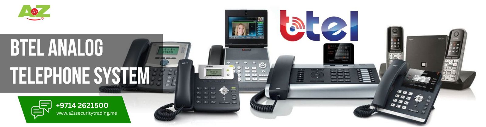 btel analog | Btel Analog PBAX & Telephone Systems | A to Z Security Equipment Trading LLC August 2025