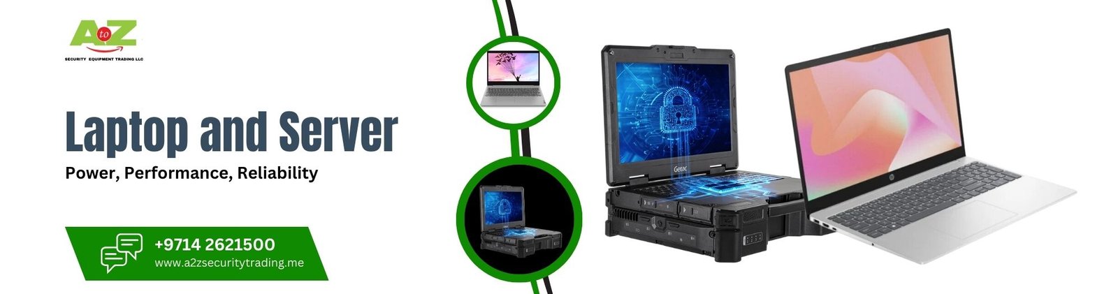 Laptops and Servers | Laptops and Servers | A to Z Security Equipment Trading LLC August 2025