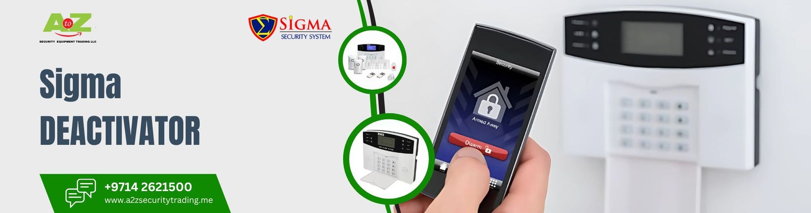 SIGMA DEACTIVATOR | SIGMA DEACTIVATOR | A to Z Security Equipment Trading LLC August 2025