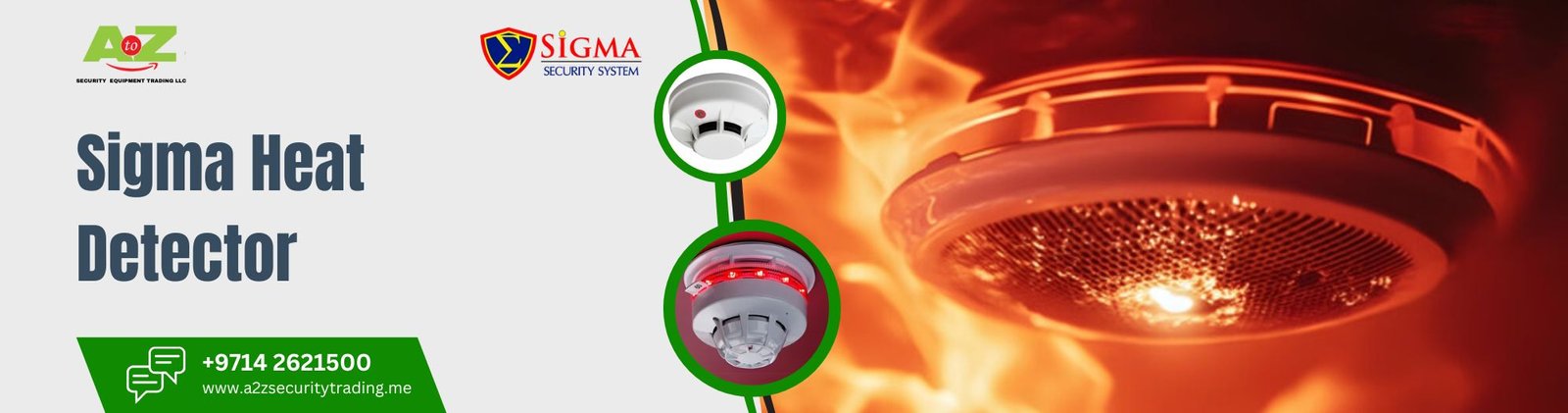 SIGMA HEAT DETECTOR | SIGMA HEAT DETECTOR | A to Z Security Equipment Trading LLC July 2025