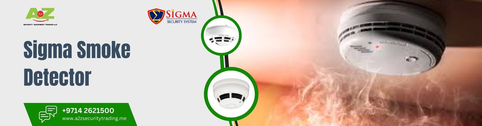 SIGMA SMOKE DETECTOR | SIGMA SMOKE DETECTOR | A to Z Security Equipment Trading LLC August 2025