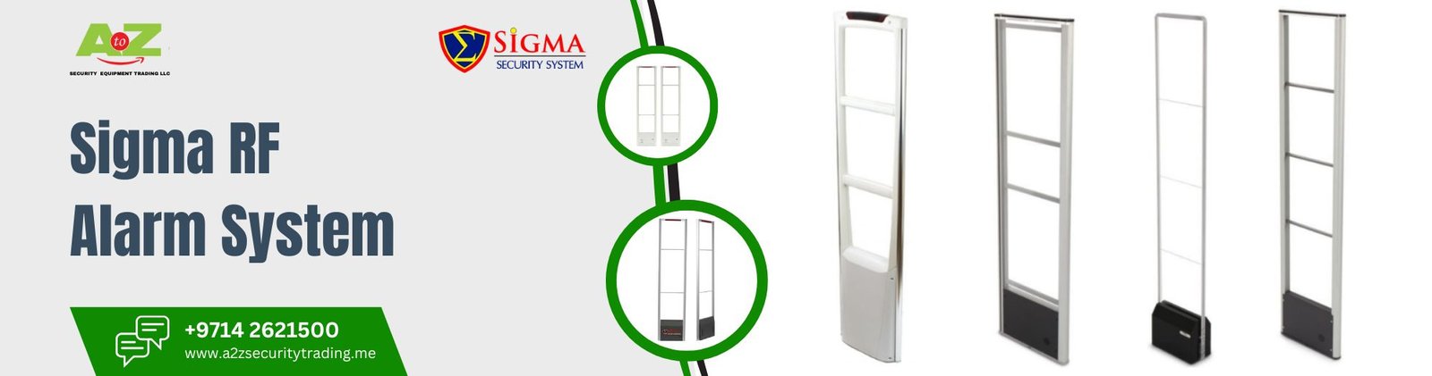 SIGMA RF SYSTEM | SIGMA RF SYSTEM | A to Z Security Equipment Trading LLC August 2025