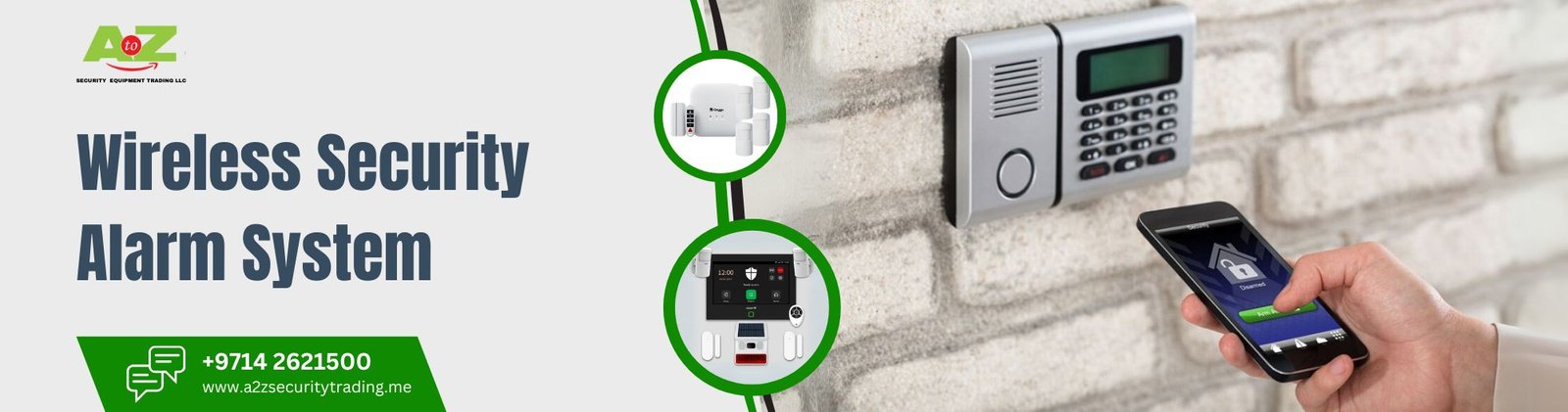 WIRELESS ALARM SYSTEMS | WIRELESS ALARM SYSTEMS | A to Z Security Equipment Trading LLC June 2025