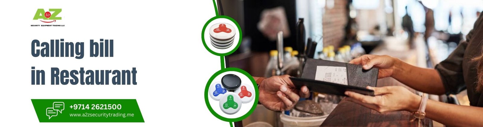 Calling Bell | Calling Bell | A to Z Security Equipment Trading LLC August 2025
