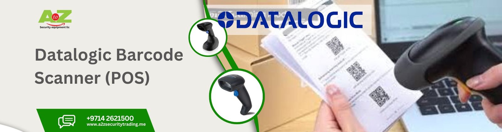 Datalogic Barcode Scanner | Datalogic Barcode Scanner For Point of sale | A to Z Security Equipment Trading LLC August 2025