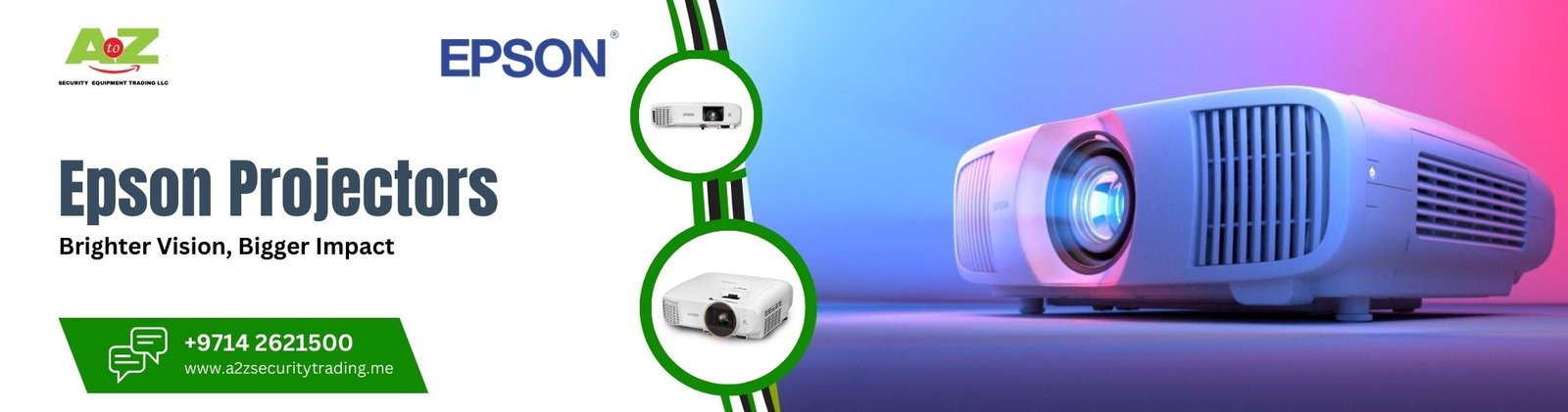 Epson Projectors | Epson Projectors | A to Z Security Equipment Trading LLC October 2025