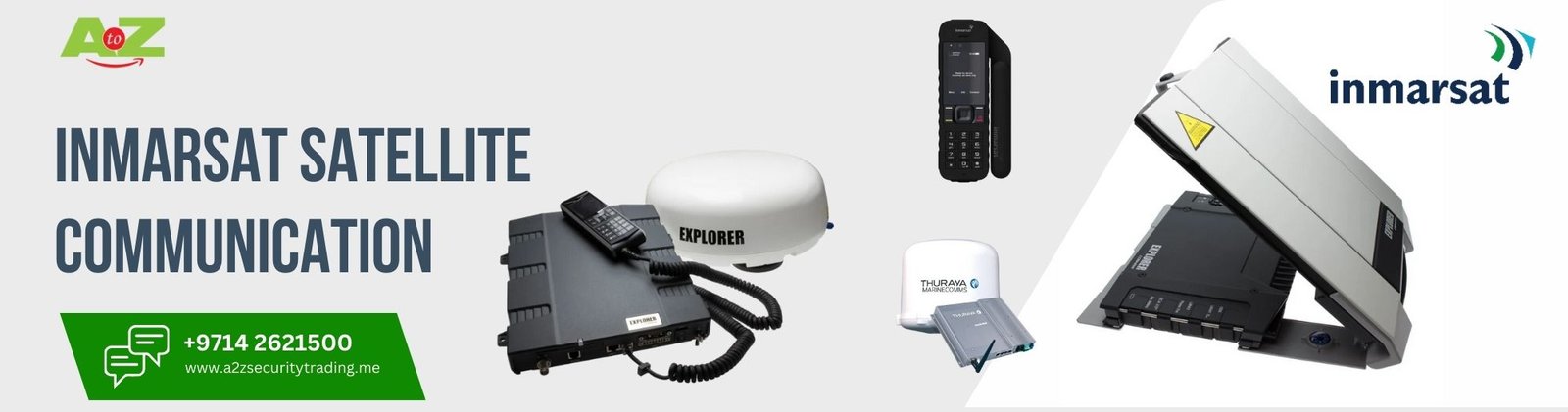 satellite communications | Inmarsat Satellite Communications | A to Z Security Equipment Trading LLC August 2025