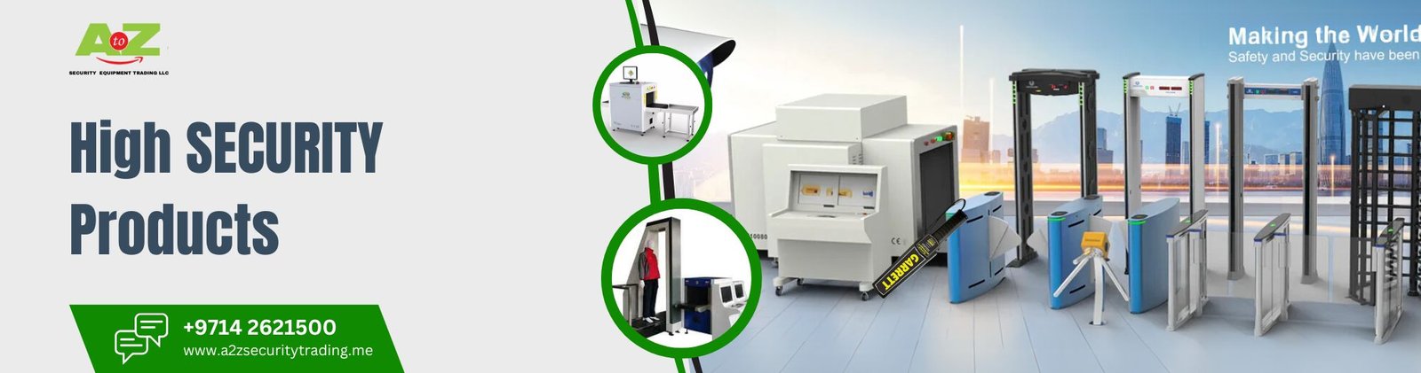 Security Products | Security Products | A to Z Security Equipment Trading LLC August 2025