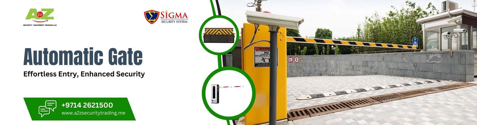 Sigma Automatic Gate | Sigma Automatic Gate | A to Z Security Equipment Trading LLC July 2025