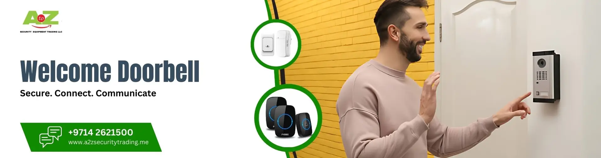 Welcome Doorbell | Welcome Doorbell | A to Z Security Equipment Trading LLC August 2025