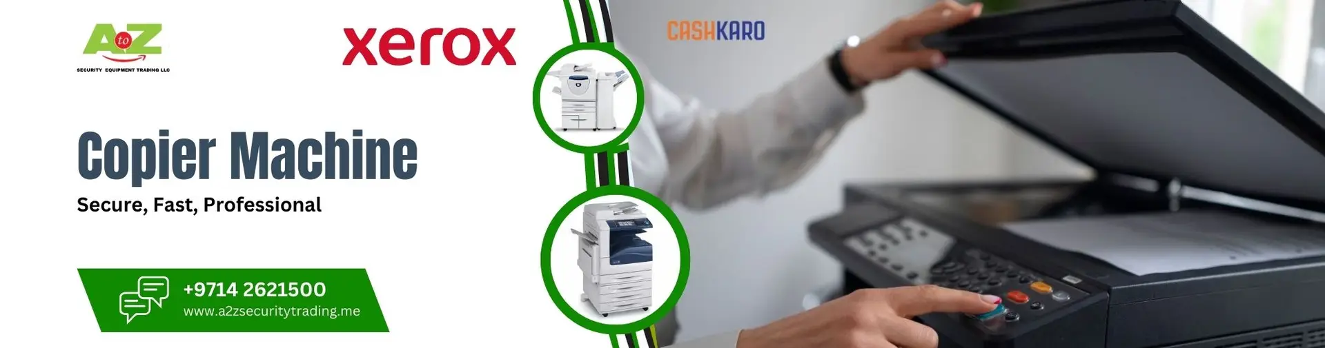 Xerox Copier Machine | Xerox Copier Machine | A to Z Security Equipment Trading LLC August 2025