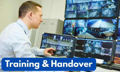 Modern CCTV Control Room Overview